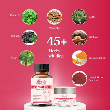 Hyper Pigmentation Care Combo (Tablets + Cream)