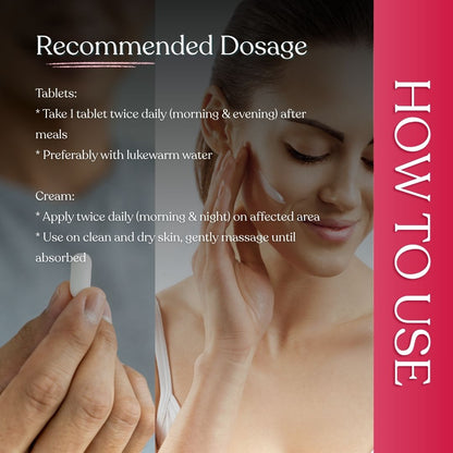 Hyper Pigmentation Care Combo (Tablets + Cream)