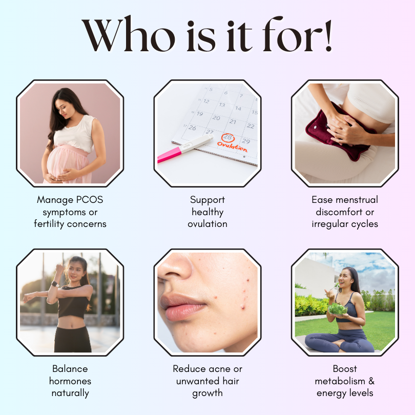 PCOD & PCOS CARE (FORMULA-1 + FORMULA-2 COMBINATION)