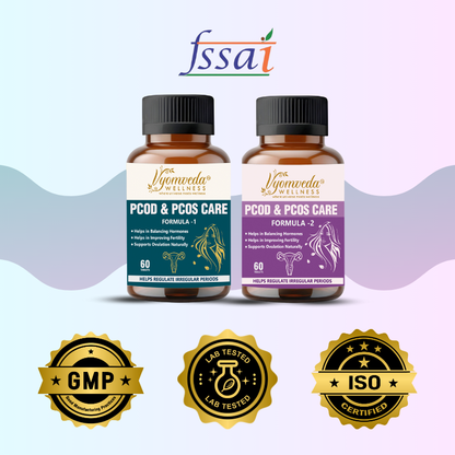 PCOD & PCOS CARE (FORMULA-1 + FORMULA-2 COMBINATION)