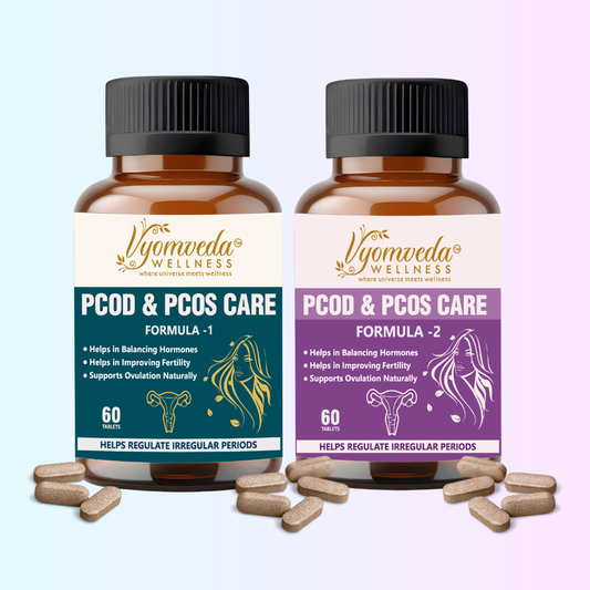 PCOD & PCOS CARE (FORMULA-1 + FORMULA-2 COMBINATION)