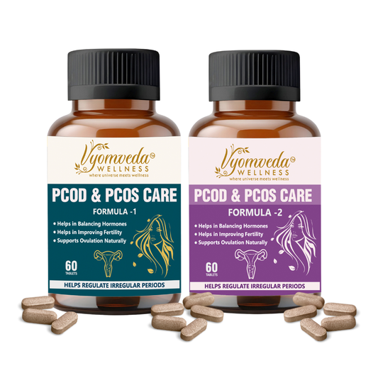 PCOD & PCOS CARE (FORMULA-1 + FORMULA-2 COMBINATION)